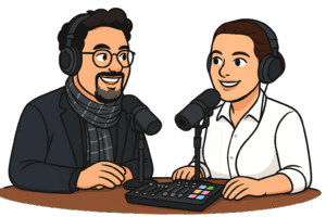 Holger am Podcasten